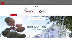 Desktop Screenshot of ime-dc.de